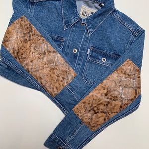 Cropped Denim Jacket